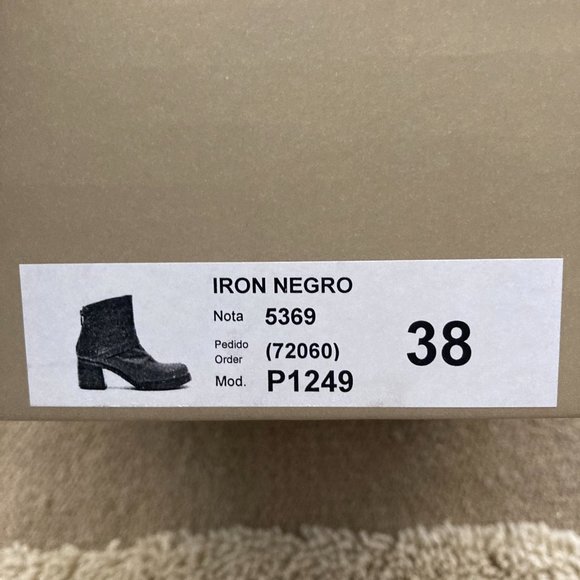 P Monjo Zip Back P1249 Boot - Picture 5 of 6